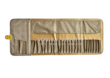 優雅な構造のブラシ ロール袋旅行化粧品袋箱のペンのホールダー26のポケット