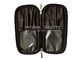 黒い旅行及び家のための内部袋が付いている携帯用構造のブラシ袋の化粧品のホールダーの多機能のハンドバッグ