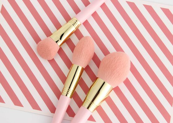 ボニラ ビューティ 角式 バッファー ファンデーション ブラシ ベーガン 無毒 タクロン 合成髪 リサイクル可能なベリー木柄