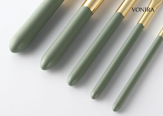 Vonira カスタム卸売 天然ヤギ毛 メイク チーク ブラッシュ ブラシ プライベートラベルサービス付き