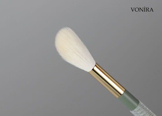Vonira カスタム 卸売 天然 白いヤギ毛 メイク ブラッシュ ブラッシュ プライベート レーベル サービス