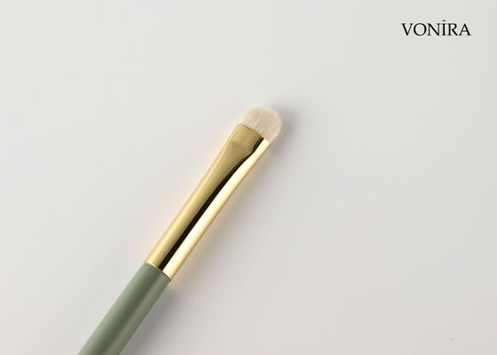 Vonira カスタム卸売 天然白山羊毛 メイクアップ アイ smudge ブラシ プライベートラベルサービス付き