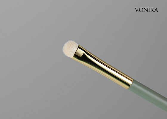 Vonira カスタム卸売 天然白山羊毛 メイクアップ アイ smudge ブラシ プライベートラベルサービス付き