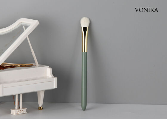 Vonira カスタム 卸売 天然 白いヤギ毛 全面 眼影 ブラシ プライベート レーベル サービス