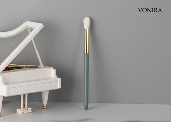 Vonira オーダーメイド 卸売 天然 白いヤギ毛 ふわふわした丸い目 ブラッシュ プライベート・レーベルサービス